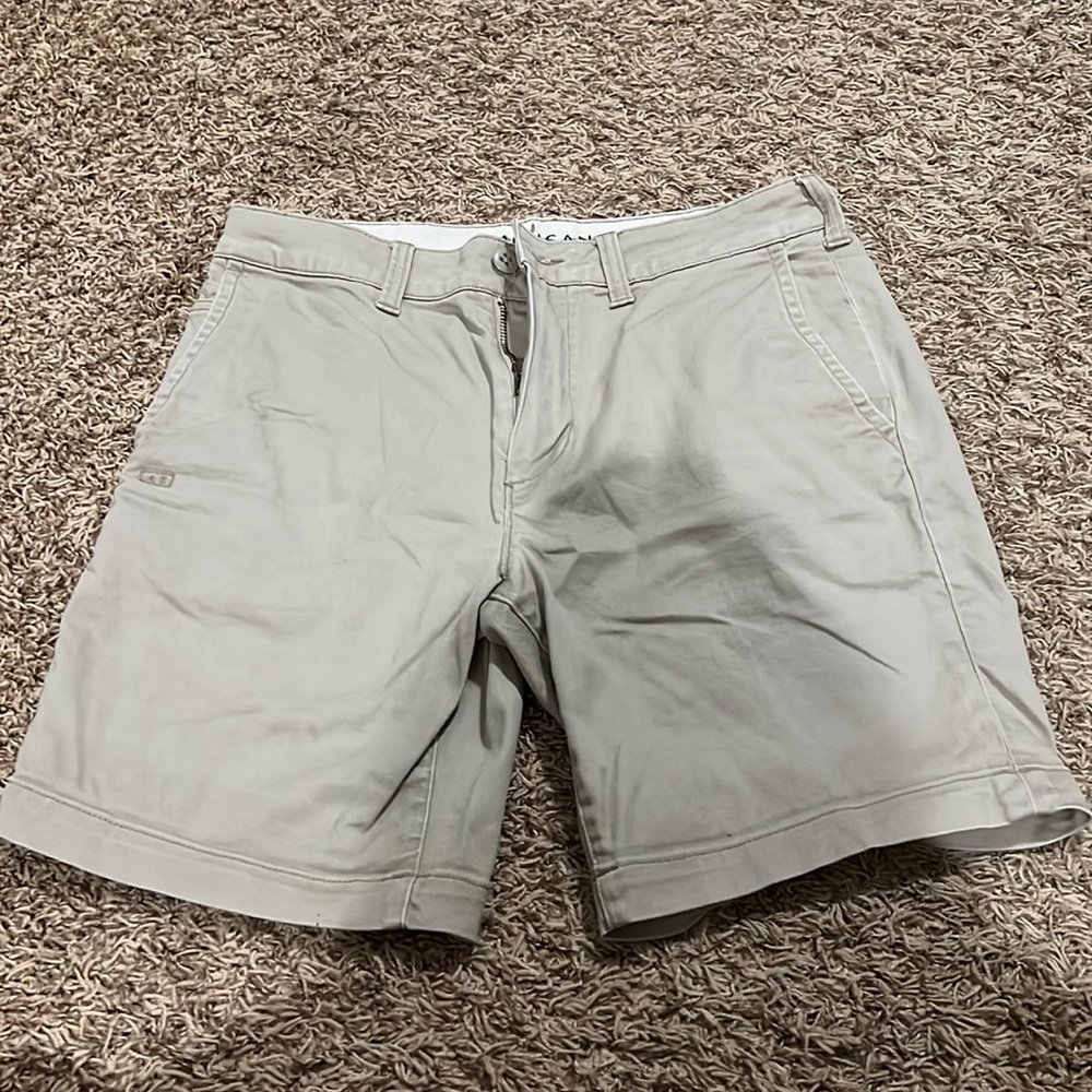 American eagle dress shorts tan small